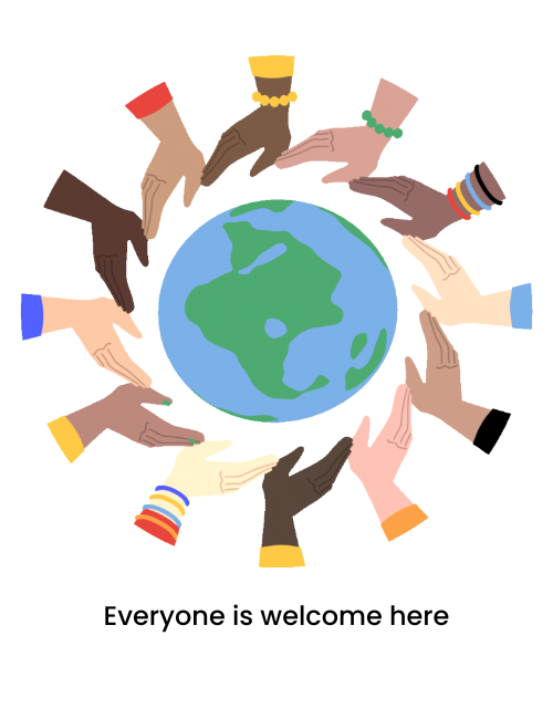 Everyone is welcome here image for website